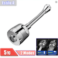 Extensor de Grifo Giratorio Inoxidable 2 modos