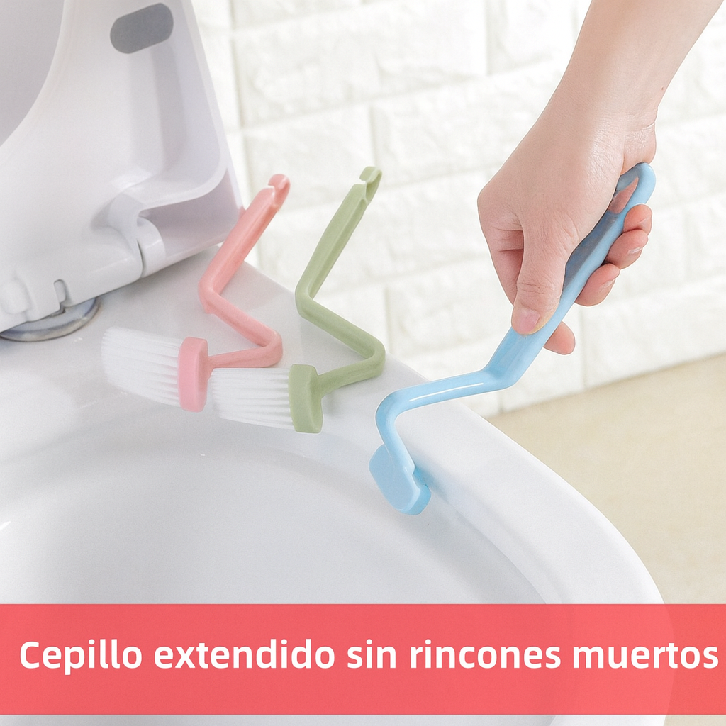 Cepillo de Limpieza para WC en Forma de S