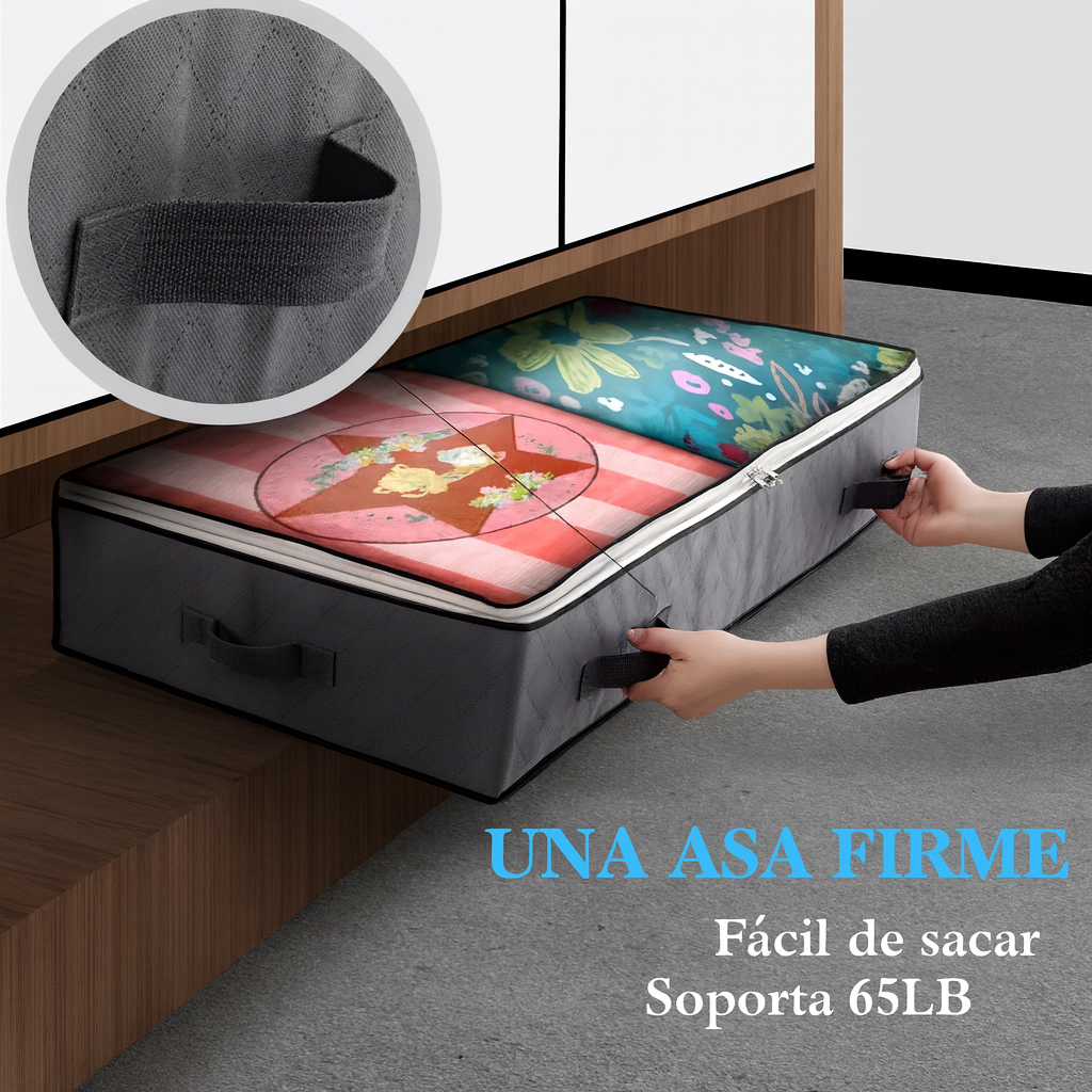 3 Bolsas de Almacenamiento Plegable Debajo Cama