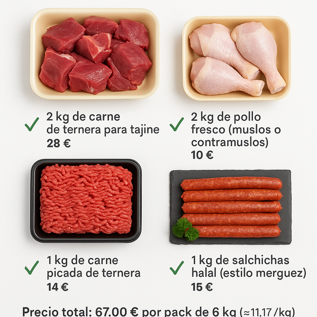 Pack carne