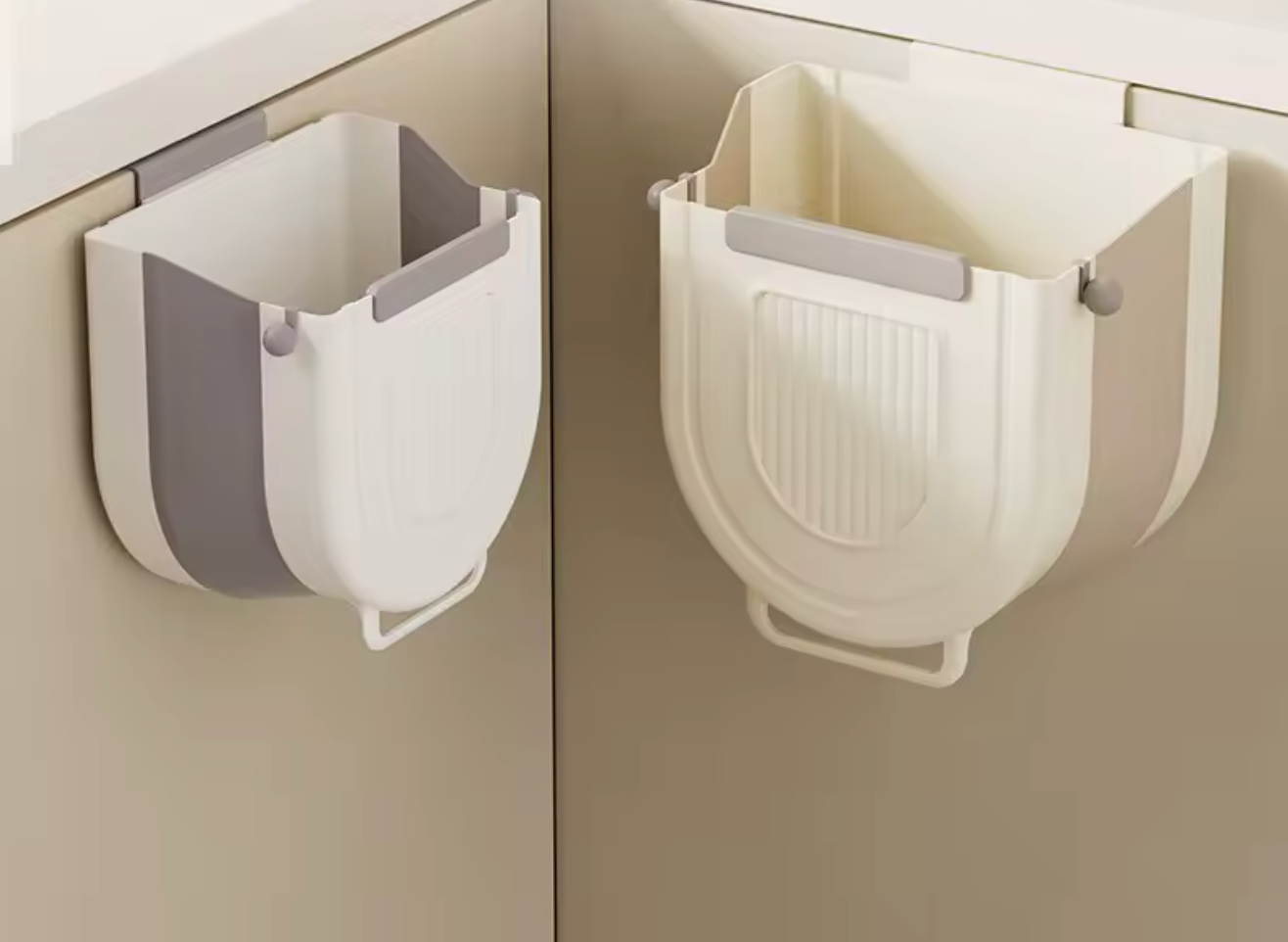 Cubo de Basura Plegable sin Taladro