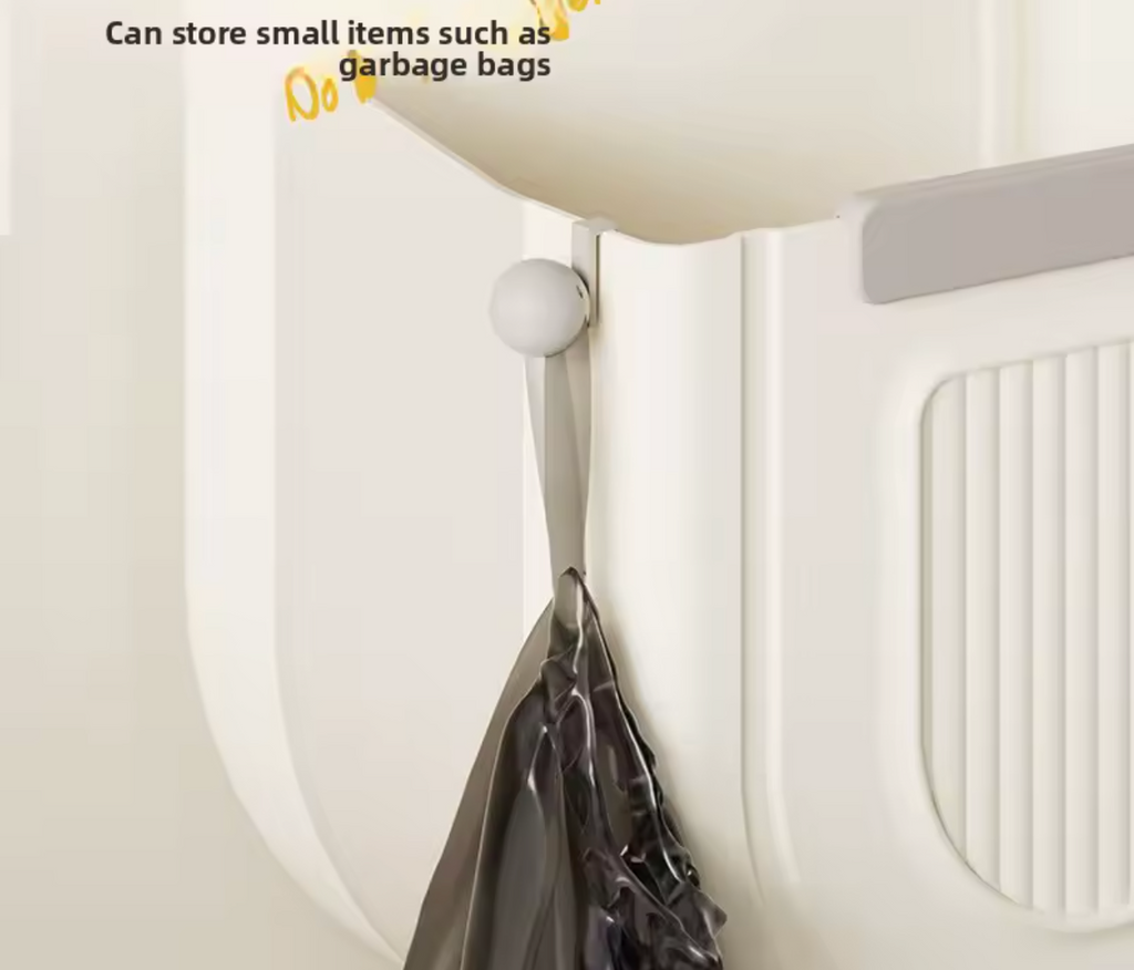 Cubo de Basura Plegable sin Taladro