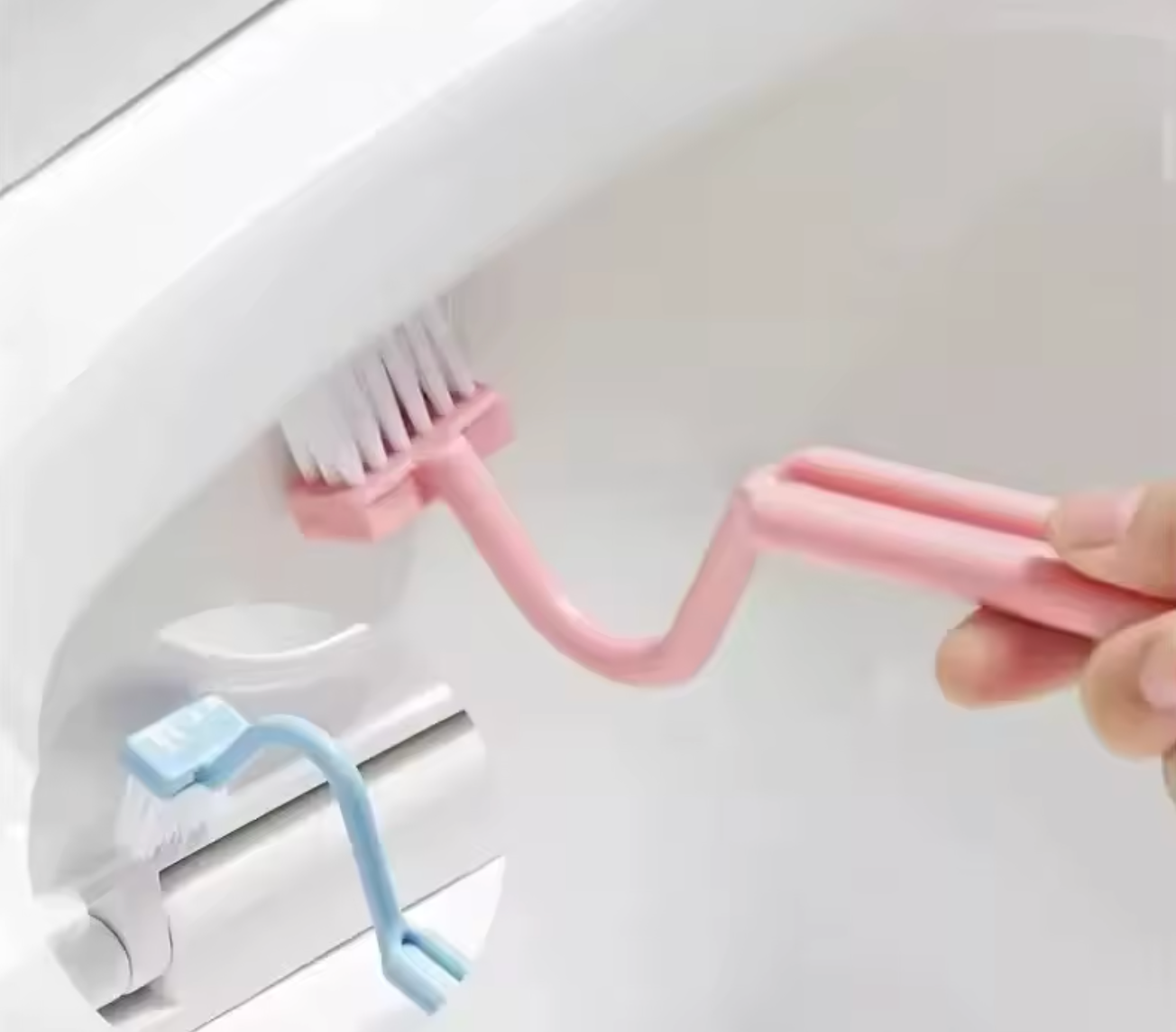 Cepillo de Limpieza para WC en Forma de S