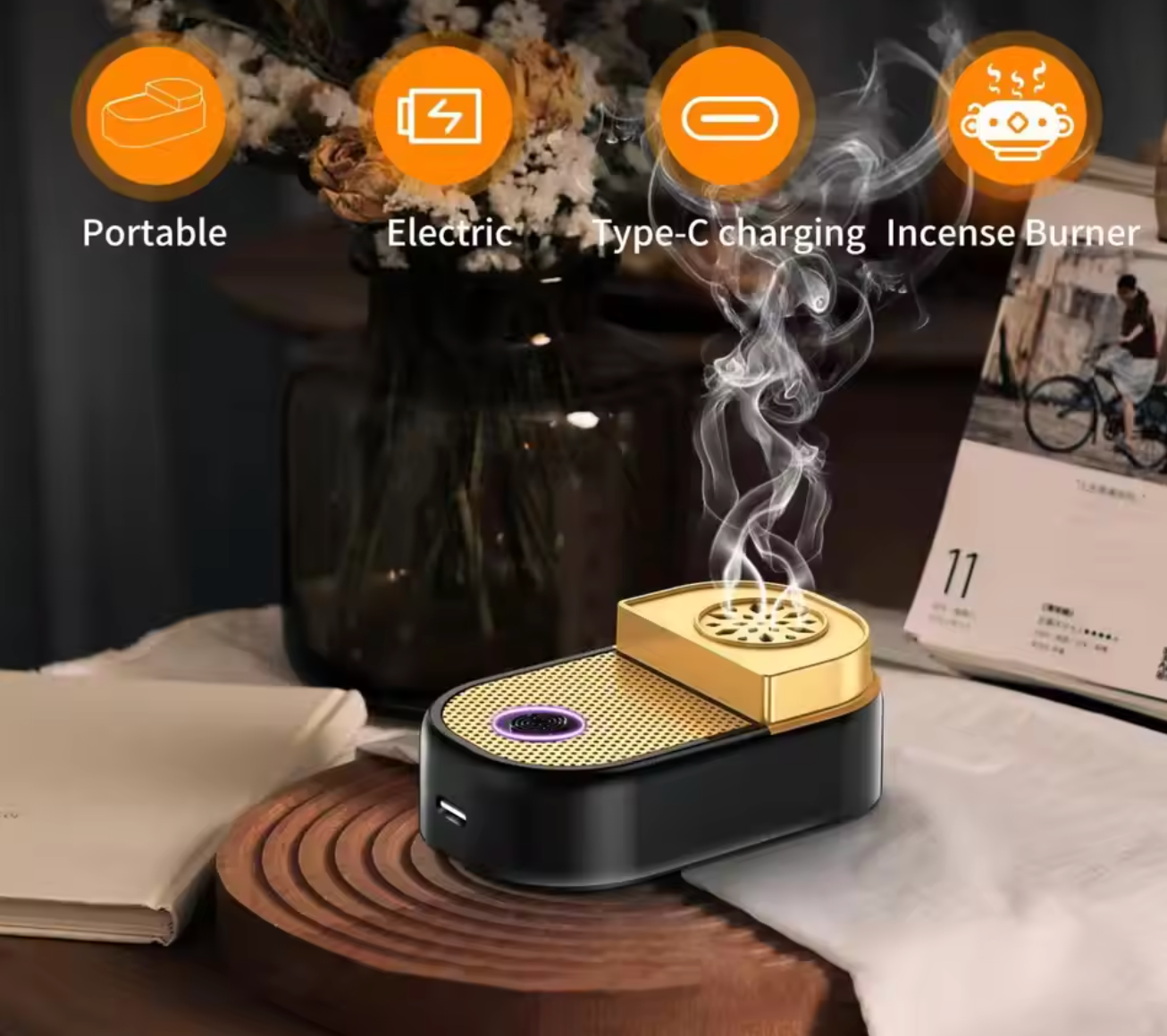 Quemador Eléctrico Oud USB