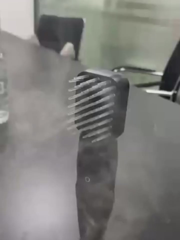 Quemador Incienso Forma Cepillo