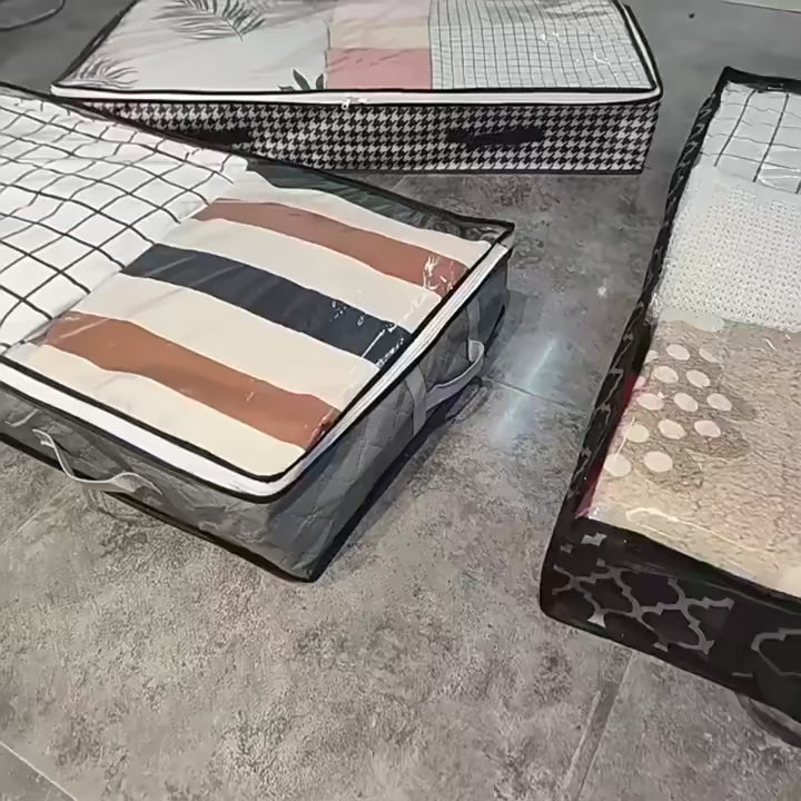 3 Bolsas de Almacenamiento Plegable Debajo Cama